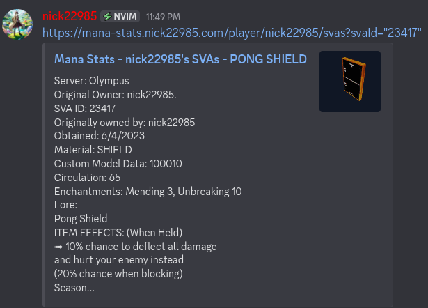 Mana Stats screenshot 7