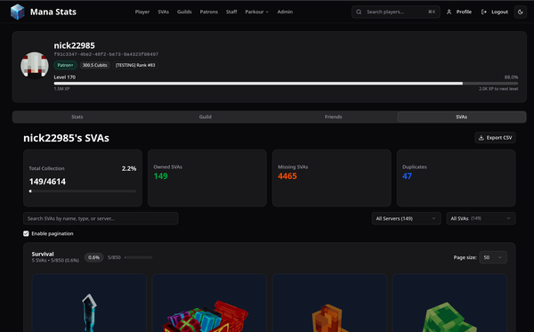 Mana Stats screenshot 9